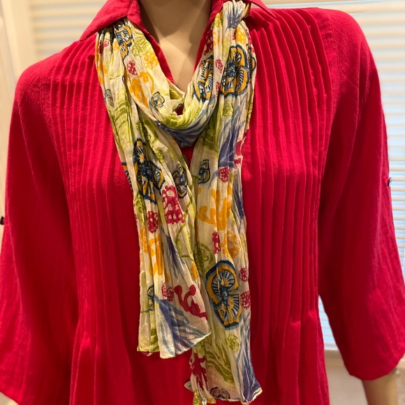 Multi Color Scarf - Picture 1 of 9